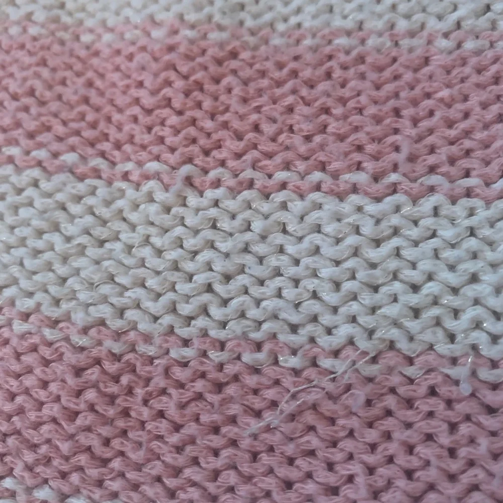 👚3/$20 👚 American Eagle Outfitters Striped pink sweater